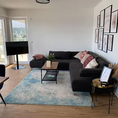 Apartman Schonster Blick Uber Koblenz - Aus Toller